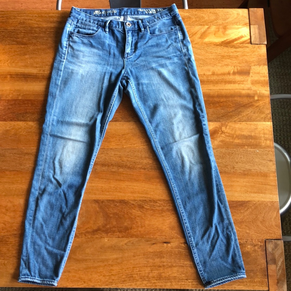 Madewell Skinny Skinny Ankle cropped jeans size 28